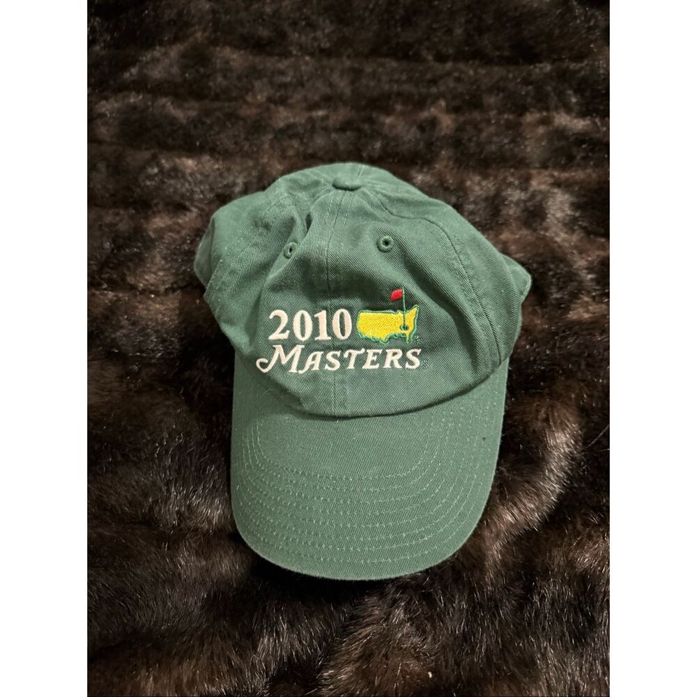 Masters‎ Augusta National 2010 Masters hat Cap Green Golf adjustable